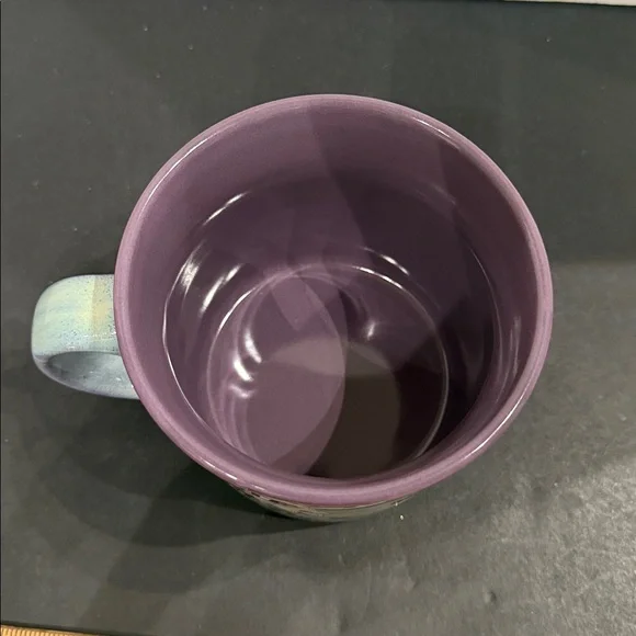 NEW Beetlejuice Mug with Lydia and Beetlejuice characters blue purple inside - Picture 5 of 9